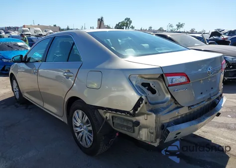 2013 Toyota Camry Le from USA, damaged, VIN 4T4BF1FK1DR308350